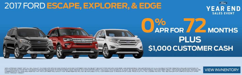 Morganton Ford Year End Sales Event