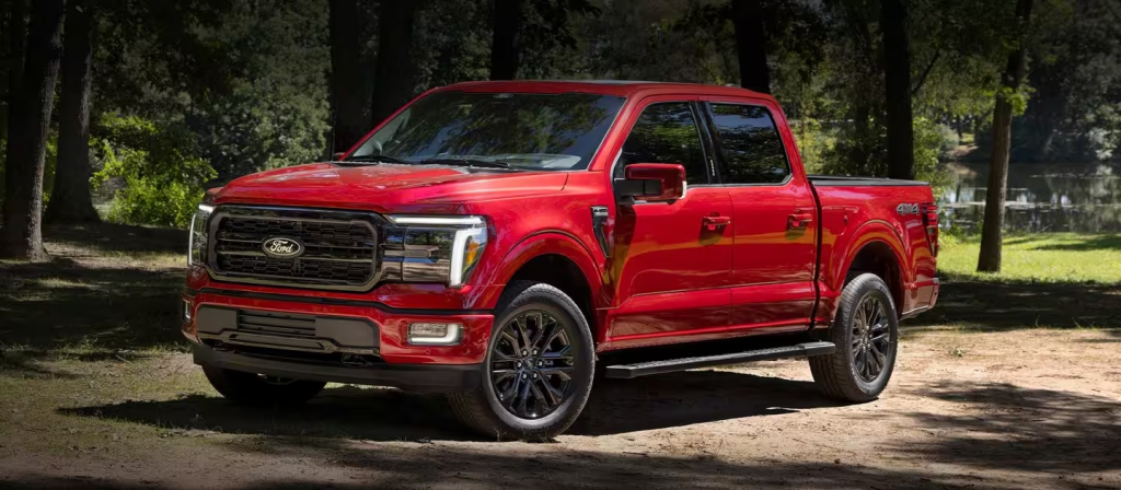 Red 2024 F-150