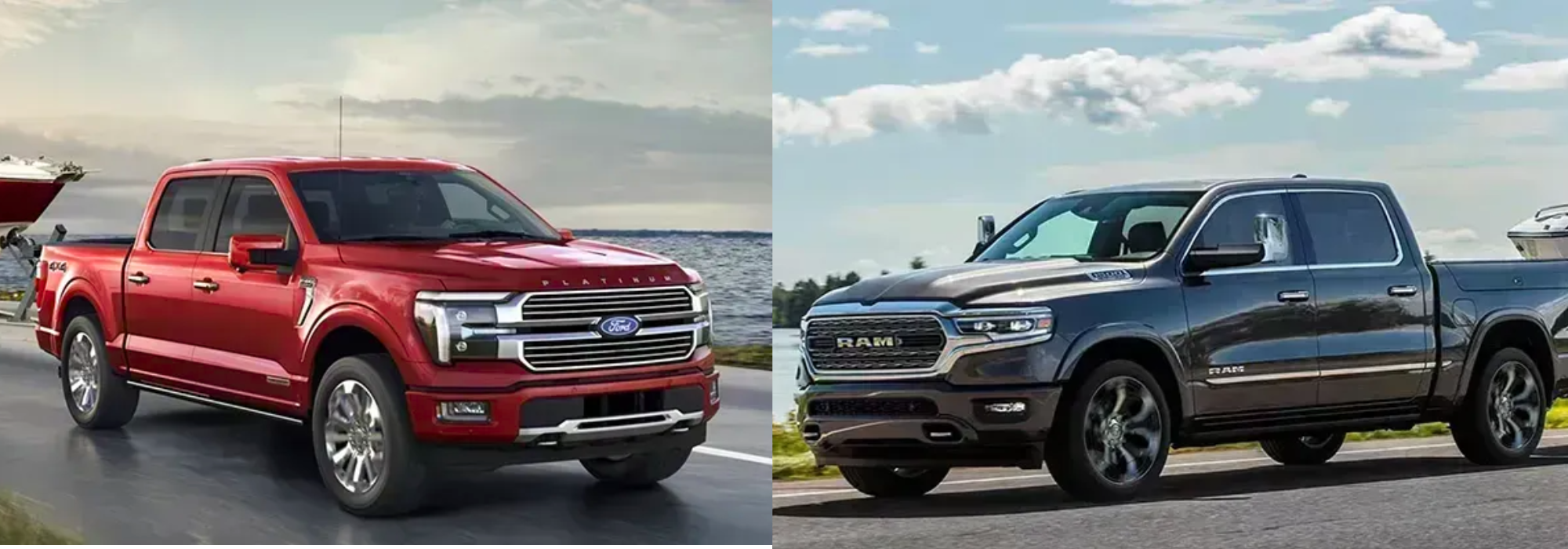 2024 Ford F-150 vs 2024 Ram 1500