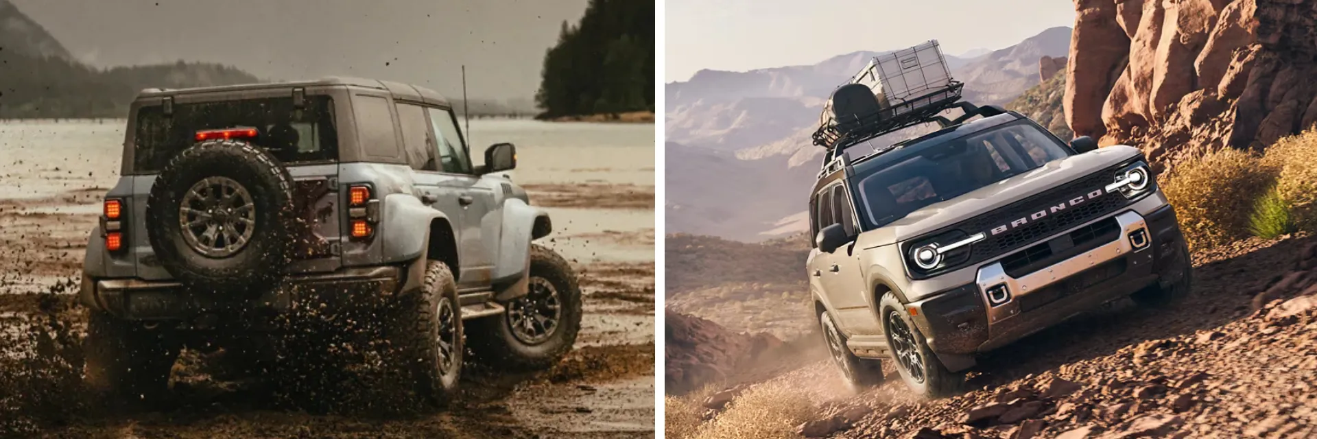 2025 Ford Bronco vs 2025 Ford Bronco Sport