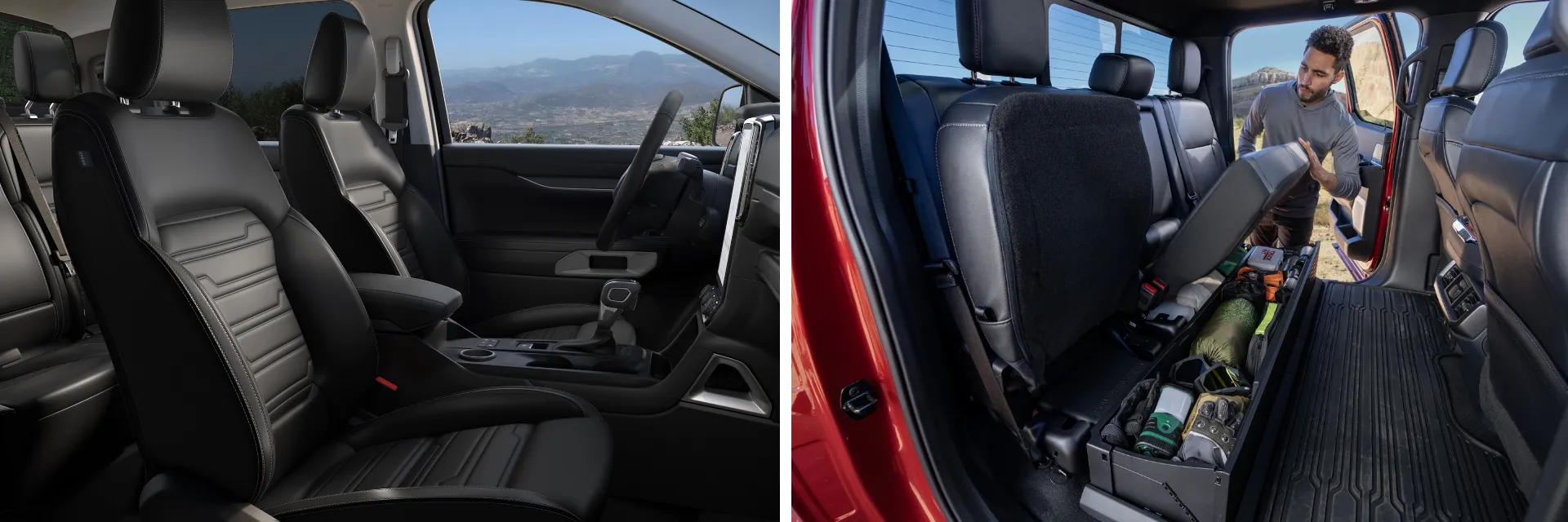 Ford Ranger vs Ford F-150 Interior