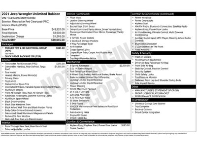2021 Jeep Wrangler Unlimited Rubicon