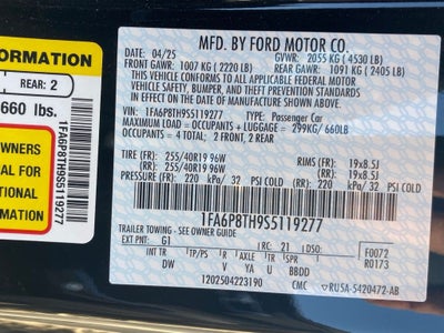 2025 Ford Mustang EcoBoost