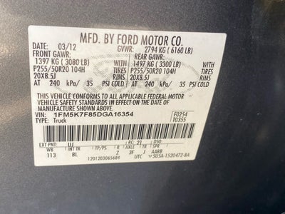 2013 Ford Explorer Limited