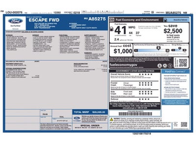 2021 Ford Escape Hybrid SE Hybrid