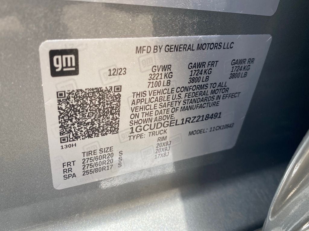2024 Chevrolet Silverado 1500 LTZ
