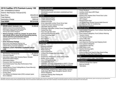 2018 Cadillac XT5 Premium Luxury