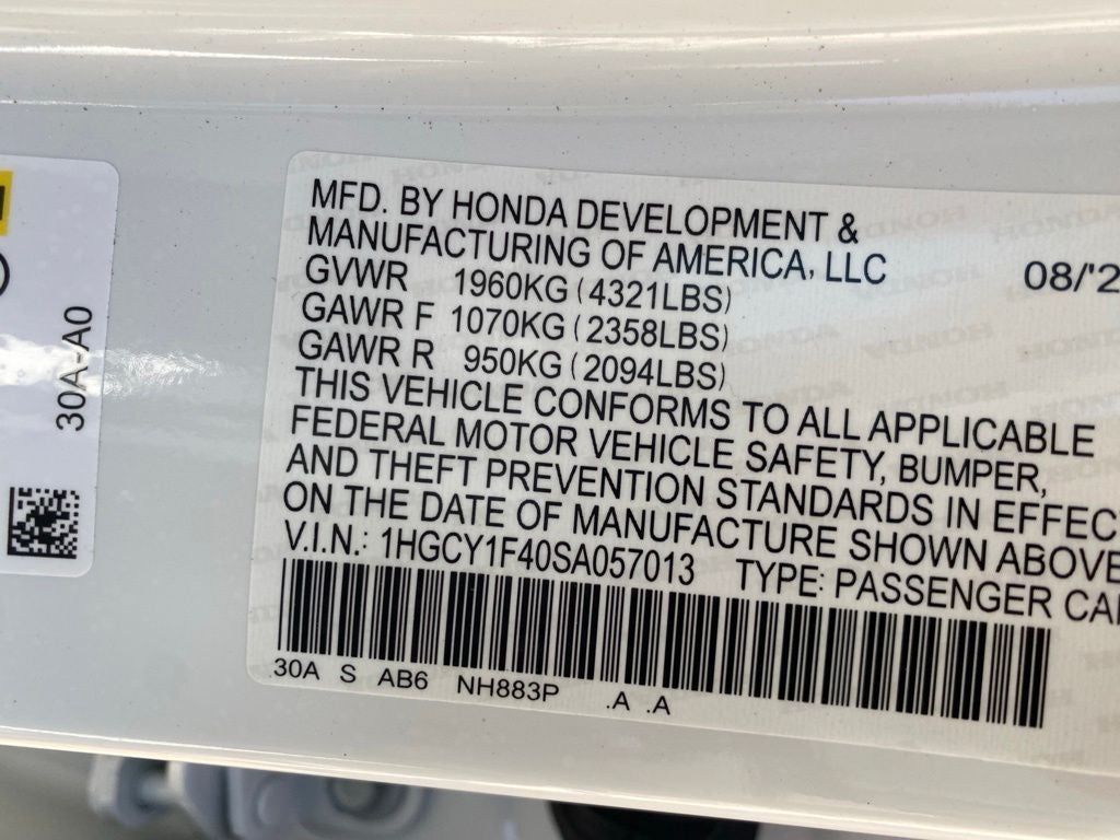 2025 Honda Accord SE
