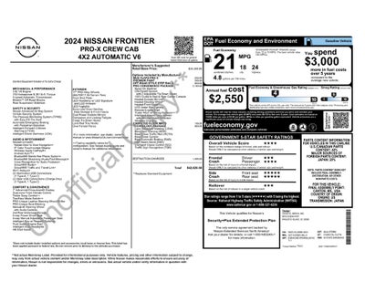 2024 Nissan Frontier PRO-X