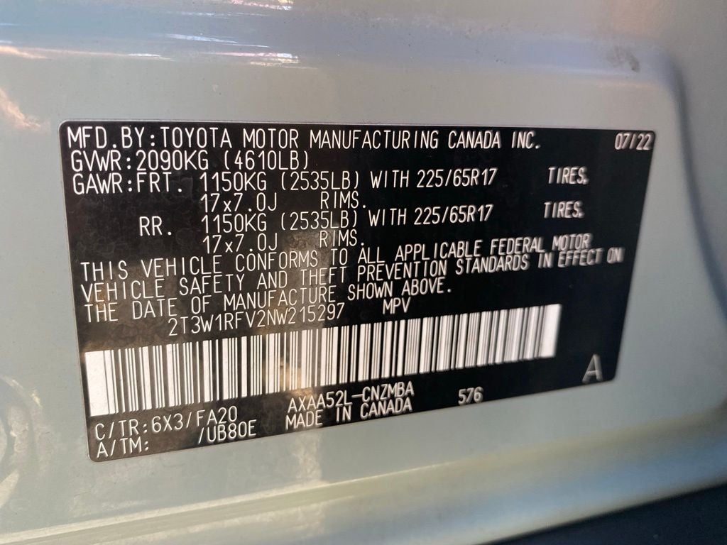 2022 Toyota RAV4 XLE
