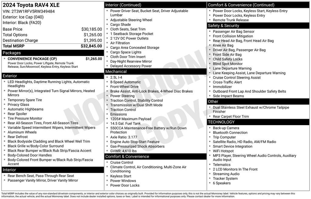 2024 Toyota RAV4 XLE