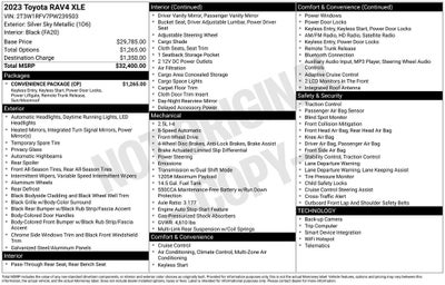 2023 Toyota RAV4 XLE