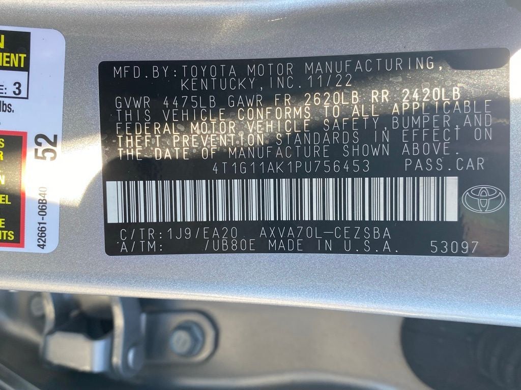 2023 Toyota Camry SE