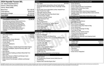 2024 Hyundai Tucson SEL