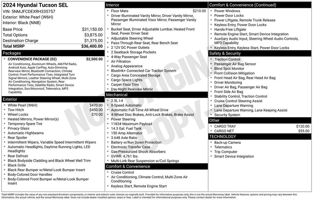 2024 Hyundai Tucson SEL