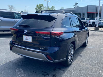 2021 Toyota Highlander Hybrid Hybrid Platinum