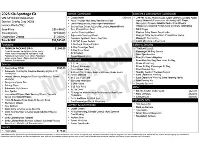 2025 Kia Sportage EX