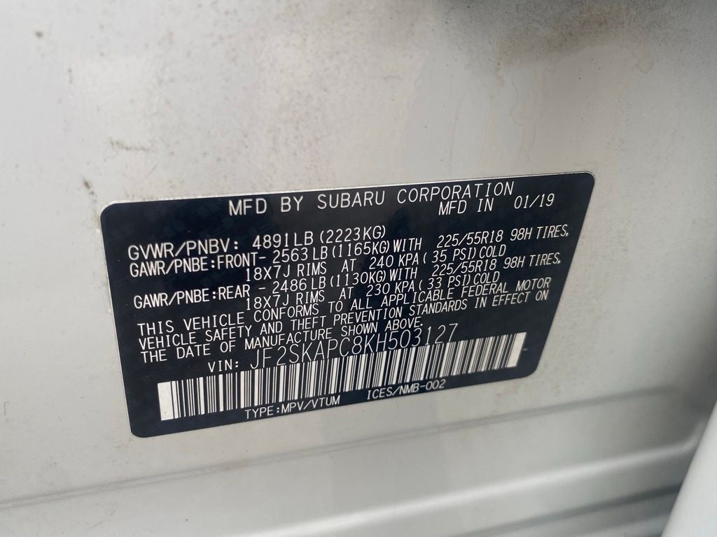 2019 Subaru Forester Sport