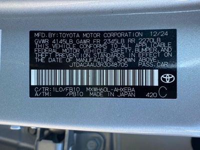 2024 Toyota Prius LE