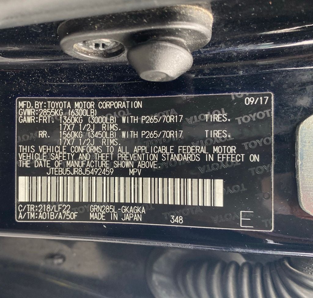 2018 Toyota 4Runner TRD Pro