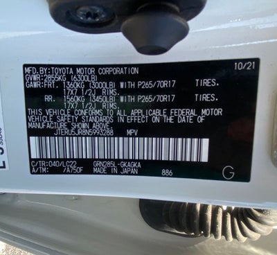2022 Toyota 4Runner TRD Off-Road Premium