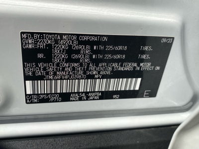 2023 Toyota RAV4 Hybrid Hybrid XSE