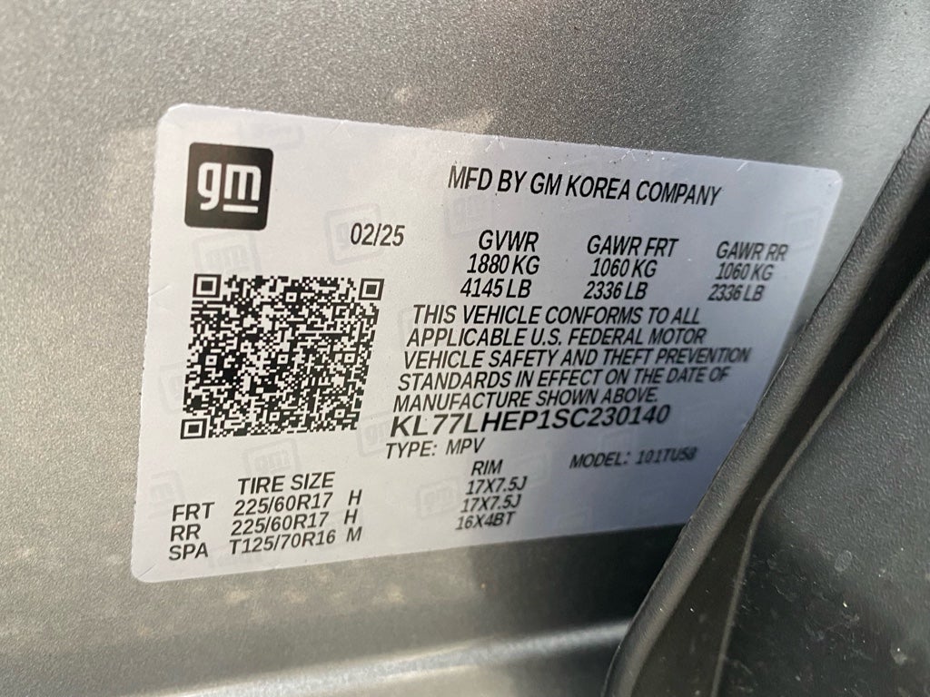 2025 Chevrolet Trax LT