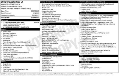 2025 Chevrolet Trax LT