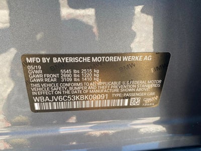 2019 BMW 6 Series 640 Gran Turismo i xDrive