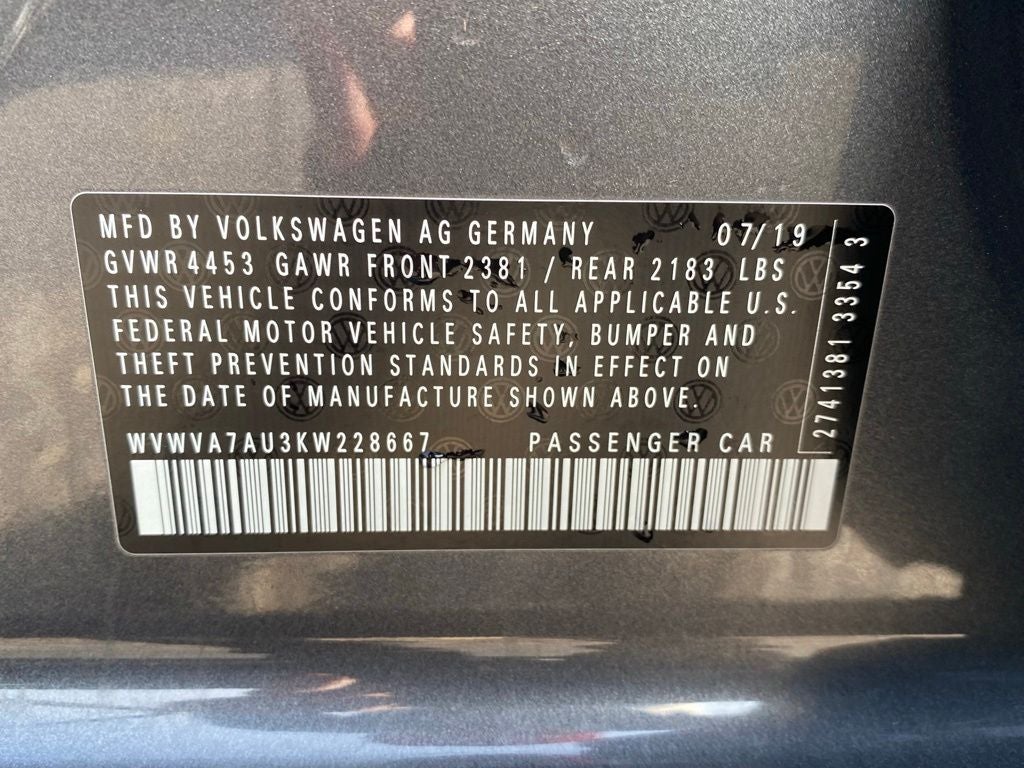 2019 Volkswagen Golf R DCC & Navigation 4Motion