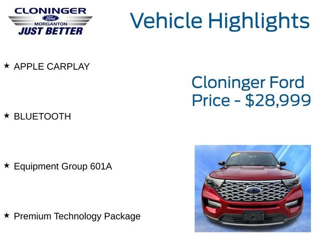 2021 Ford Explorer Platinum