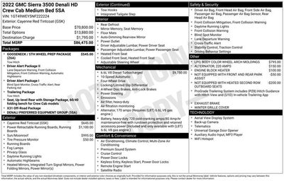 2022 GMC Sierra 3500HD Denali