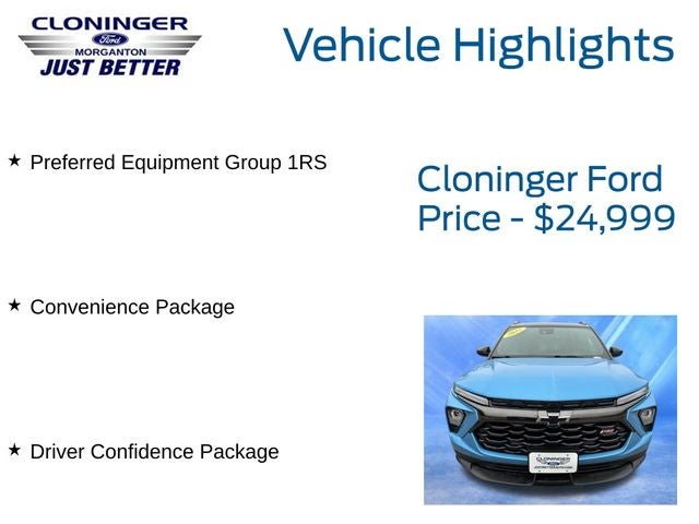 2025 Chevrolet TrailBlazer RS