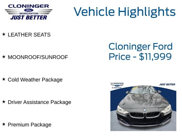 2016 BMW 4 Series 428i xDrive Gran Coupe