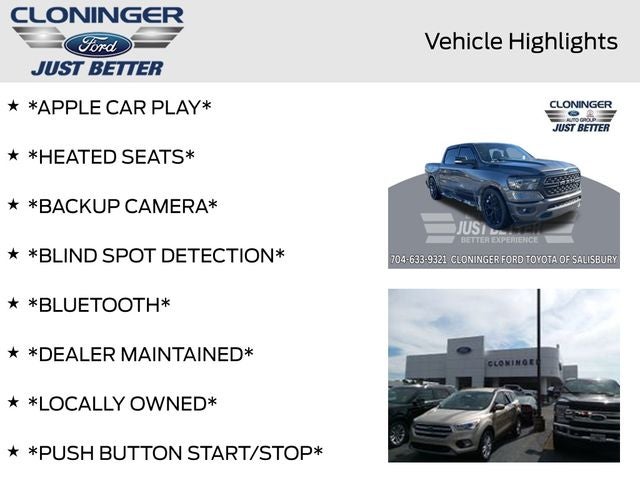 2022 RAM 1500 Big Horn/Lone Star