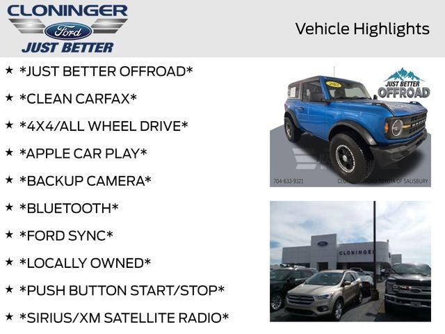 2022 Ford Bronco Base