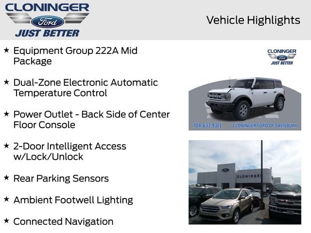 2025 Ford Bronco Big Bend