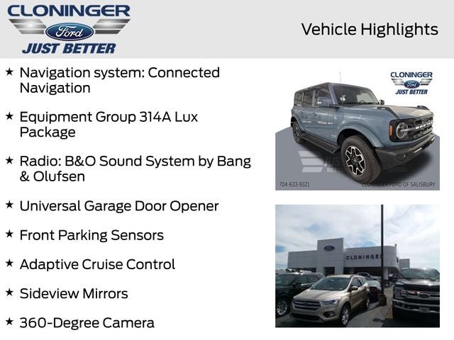 2025 Ford Bronco Outer Banks