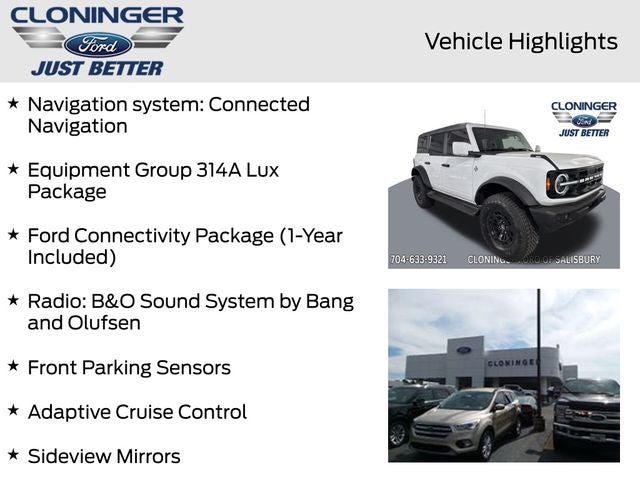 2026 Ford Bronco Outer Banks