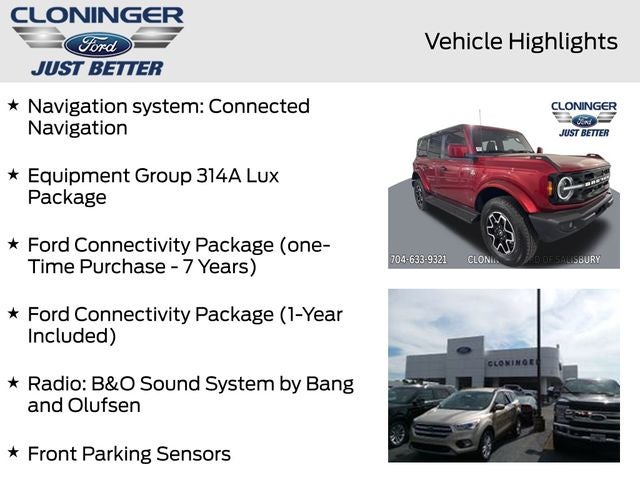 2026 Ford Bronco Outer Banks