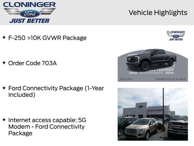2026 Ford F-250SD Platinum