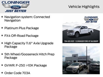 2026 Ford F-250SD Platinum