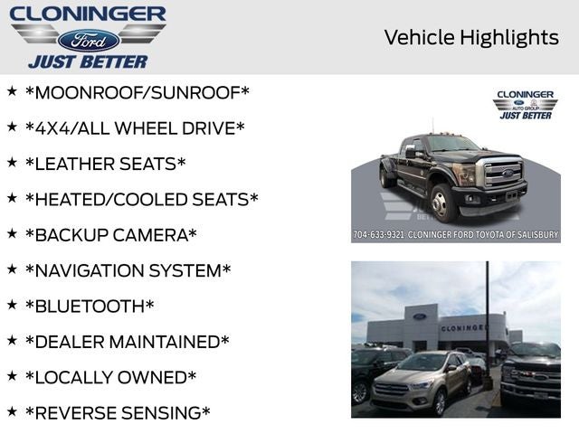 2015 Ford F-350SD Platinum
