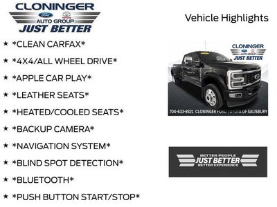 2024 Ford F-450SD Platinum