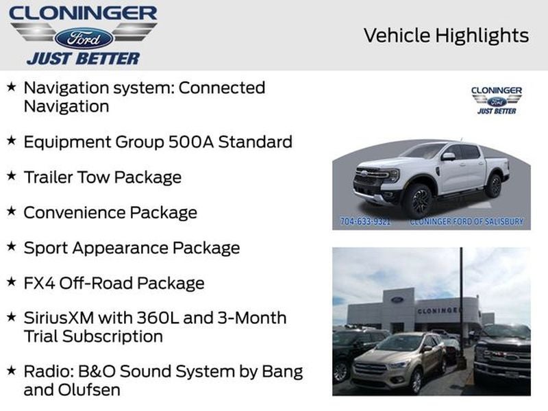 2026 Ford Ranger LARIAT