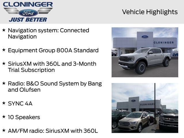 2026 Ford Ranger Raptor