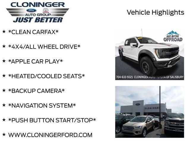 2022 Ford F-150 Raptor