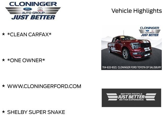 2024 Ford F-150 Lariat SUPER SNAKE