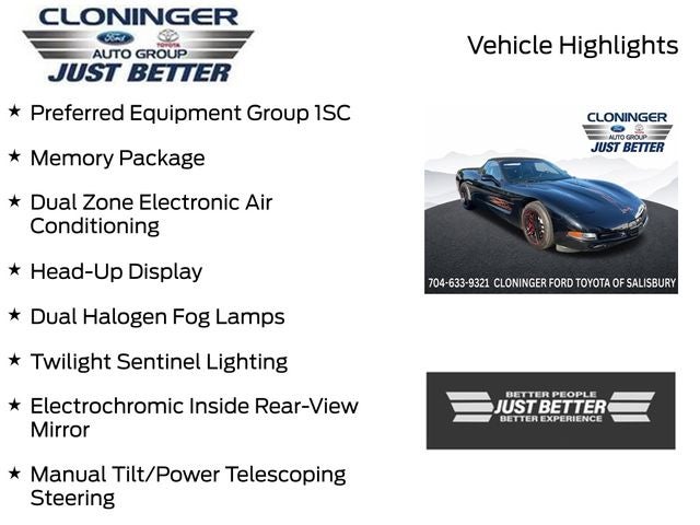 2001 Chevrolet Corvette Base