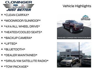 2016 Chevrolet Silverado 2500HD High Country